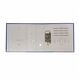 Biblioraft plastifiat A4, 7.5 cm, bleumarin, Culoare: Bleumarin-[2]