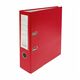 Biblioraft plastifiat A4, 7.5 cm, rosu, Culoare: Rosu-