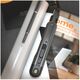 Cutter mare 18 mm, sina metalica, negru, DELI Home Series-[6]