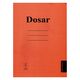 Dosar carton color plic, 300 g/mp, 50 buc/set, rosu, PAPERLAND, Culoare: Rosu-