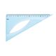 Echer 18 cm, 60 grade, albastru, DELI H15-