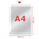 File protectie cristal, A4, 55 microni, 10 buc/set ESSELTE Recycled-[4]