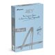 Hartie colorata A4, 80 g/mp, 500 coli/top, bleu pastel, REY Adagio, Culoare: Albastru-