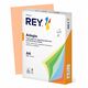 Hartie colorata A4, 80 g/mp, 500 coli/top, salmon pastel, REY Adagio, Culoare: Salmon-[2]