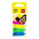 Index plastic tip sageata 43x12 mm, 5 culori Stick Up DELI-