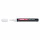 Marker cu vopsea, varf 2-3 mm, alb, EDDING 790, Culoare: Alb-