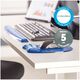 Mouse pad cu suport egonomic pentru incheieturi, albastru, FELLOWES, Culoare: Albastru-[4]