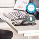Mouse pad cu suport egonomic pentru incheieturi, negru, FELLOWES, Culoare: Negru-[4]