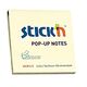 Notes autoadeziv in Z, 76x76 mm, 100 file, STICK'N-