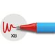 Pix fara mecanism, 1.4 mm, rosu, SCHNEIDER Slider Edge XB, Culoare: Rosu-[3]