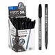 Pix unica folosinta 1.0 mm, negru, Deli Q19 Every, Culoare: Negru-[3]