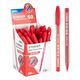 Pix unica folosinta 1.0 mm, rosu, Deli Q19 Every, Culoare: Rosu-[3]