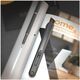Set 3 cuttere, negru, DELI Home Series-[5]