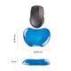Suport ergonomic pentru incheieturi, albastru, FELLOWES, Culoare: Albastru-[2]