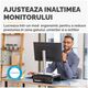 Suport ergonomic pentru monitor, negru, Breyta FELLOWES-[4]