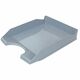 Tavita documente, plastic, gri, Office Products, Culoare: Gri-
