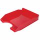 Tavita documente, plastic, rosu, Office Products, Culoare: Rosu-