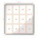 Avizier magnetic de exterior, 12 x A4, otel emailat, NOBO-[4]