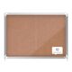 Avizier pluta de interior, 8 x A4, rama metalica, NOBO-