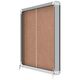 Avizier pluta de interior, 8 x A4, rama metalica, NOBO-[3]