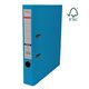 Biblioraft A4 plastifiat interior-exterior, 5 cm, blue, OPTIMA, Culoare: Blue-