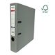 Biblioraft A4 plastifiat interior-exterior, 5 cm, gri, OPTIMA, Culoare: Gri-