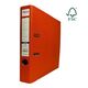 Biblioraft A4 plastifiat interior-exterior, 5 cm, portocaliu, OPTIMA, Culoare: Portocaliu-