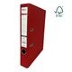 Biblioraft A4 plastifiat interior-exterior, 5 cm, rosu, OPTIMA, Culoare: Rosu-
