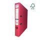 Biblioraft A4 plastifiat interior-exterior, 5 cm, roz, OPTIMA, Culoare: Roz-