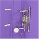 Biblioraft A4 plastifiat interior-exterior, 5 cm, violet, OPTIMA, Culoare: Violet-[3]