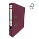 Biblioraft A4 plastifiat interior-exterior, 5 cm, visiniu, OPTIMA, Culoare: Visiniu-