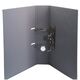 Biblioraft A4 plastifiat interior-exterior, 7.5 cm, gri, OPTIMA, Culoare: Gri-[4]