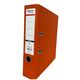 Biblioraft A4 plastifiat interior-exterior, 7.5 cm, portocaliu, OPTIMA, Culoare: Portocaliu-