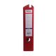Biblioraft A4 plastifiat interior-exterior, 7.5 cm, rosu, OPTIMA, Culoare: Rosu-