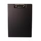Clipboard dublu plastifiat, A4, OPTIMA, Culoare: Negru-