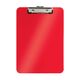 Clipboard simplu A4, rosu, WOW LEITZ, Culoare: Rosu-