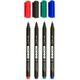 Marker CD, varf 1.0 mm, albastru, KORES, Culoare: Albastru-[2]