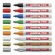Marker cu vopsea, varf 2-4 mm, negru, EDDING 750, Culoare: Negru-[6]