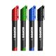 Marker permanent, varf rotund 3mm, albastru, KORES, Culoare: Albastru-[3]