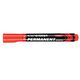 Marker permanent, varf 2.5mm, rosu, DELI U216, Culoare: Rosu-