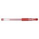 Pix cu gel si grip 0.5 mm DONAU, Culoare: Rosu-[2]