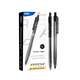 Pix cu mecanism, 0.7mm, negru, DELI Arrow, Culoare: Negru-[3]