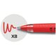 Pix fara mecanism, 1.4 mm, rosu, Slider Basic XB SCHNEIDER, Culoare: Rosu-[2]