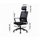Scaun birou ergonomic DELI 4503-[4]