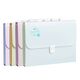 Servieta plastic cu burduf, 13 compartimente, DELI Colorful-