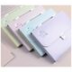 Servieta plastic cu burduf, 13 compartimente, DELI Colorful-[2]