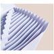 Servieta plastic cu burduf, 13 compartimente, DELI Colorful-[5]