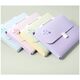 Servieta plastic cu burduf, 7 compartimente, DELI Colorful-[2]