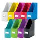 Suport vertical din carton laminat, cataloage, albastru, LEITZ WOW, Culoare: Albastru-[4]
