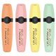 Textmarker pastel DELI Macaron, 4 buc/set-